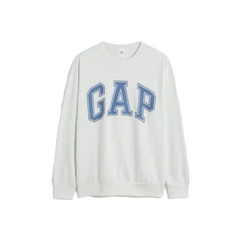 GAP Sweatshirts Men Gray White