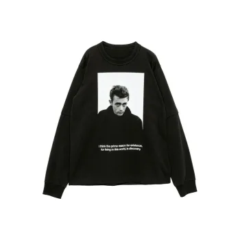 Sacai James Dean Collaboration T Shirts Unisex Black