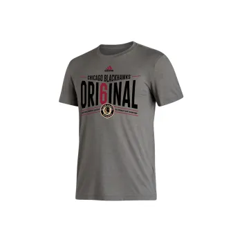 Adidas BLACKHAWKS BLEND TEE T-Shirt Men's Gray