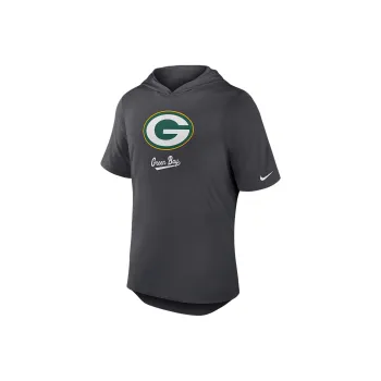Nike Green Bay Packers Men's Nike Dri FIT Nfl Hooded T Shirt