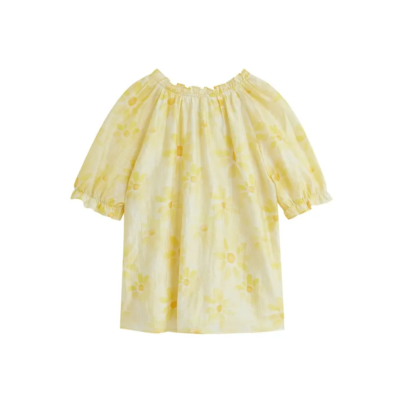Inman Shirt Women's Light Yellow-1
