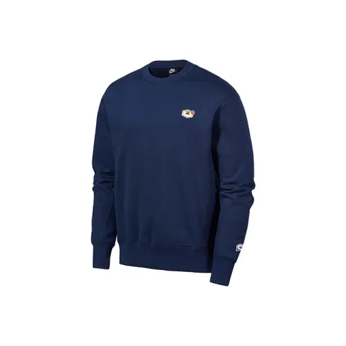 Nike Sweatshirts Men Deep Navy Blue