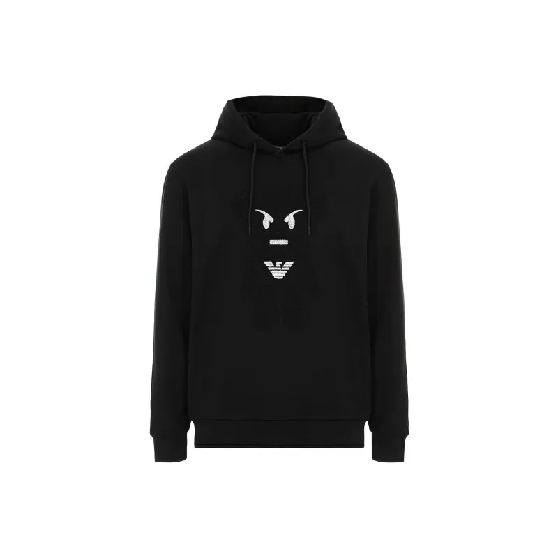 EMPORIO ARMANI SS23 Sweatshirt Men's Black-0
