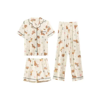 Ta Yan Pajama Set Women's Apricot