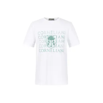 Corneliani T Shirts Men White