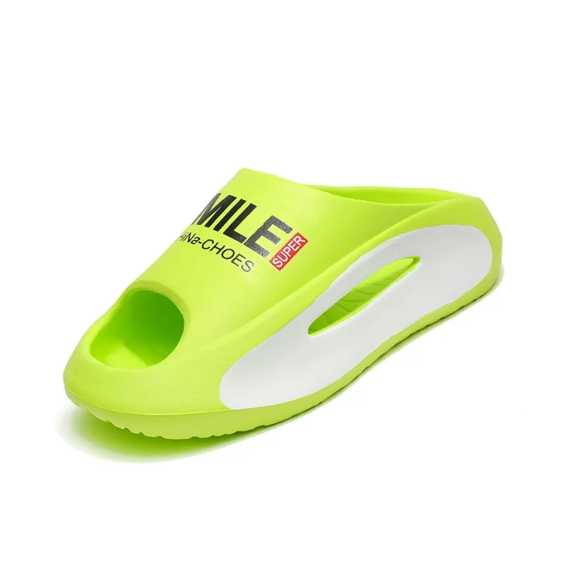 NANJIREN EVA Totem Slip Resistant Abrasion Resistant Cushioning Slide Slippers Unisex-1