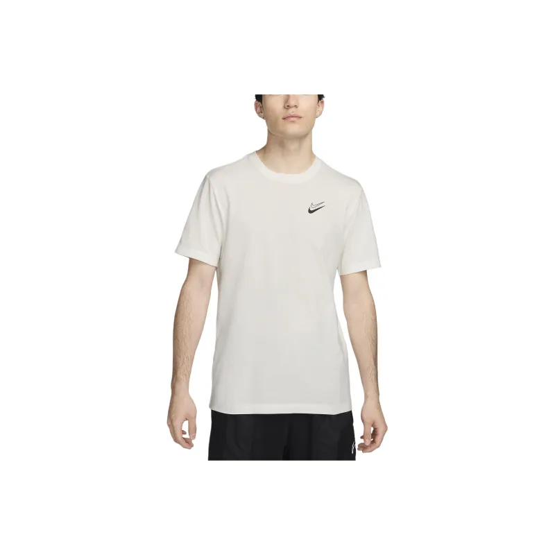 Nike T Shirts Men Sail White-0