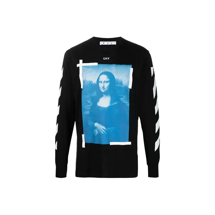 OFF WHITE Mona Lisa Long Sleeve T Shirt-0