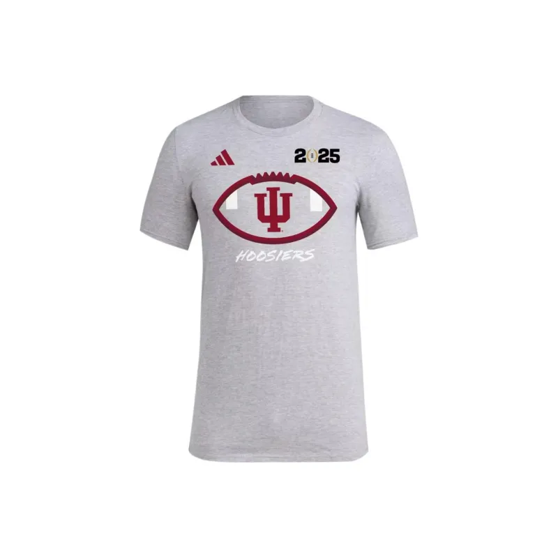 Adidas Free Shipping With AdiClub Indiana Football Playoff Participant Tee-0