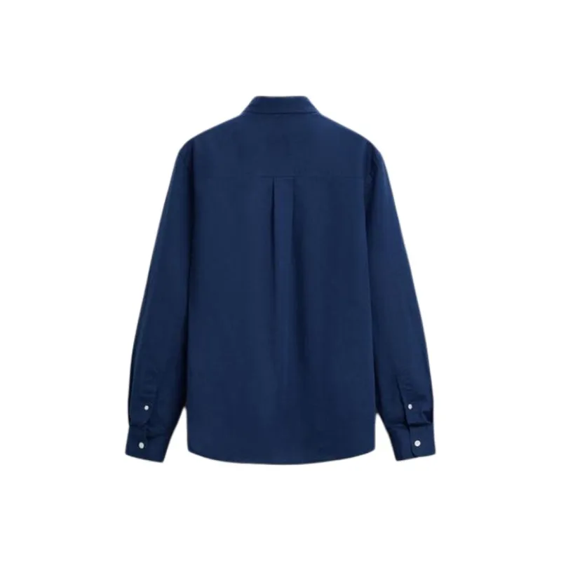 ZARA Shirts Men Dark Blue-1