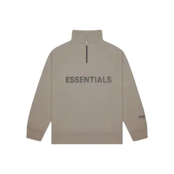 Fear Of God Essentials Half Zip Pullover Sweater