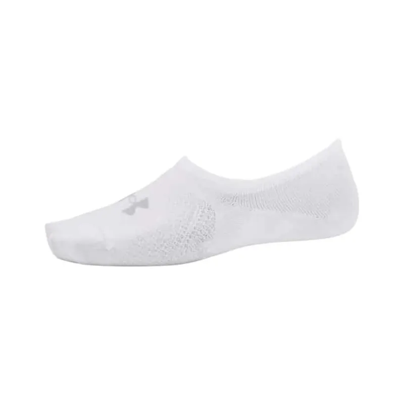 Under Armour Ankle Socks Women's 3 Pack White-2