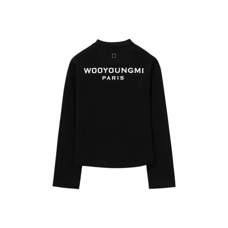 WOOYOUNGMI T Shirt Unisex Black-1