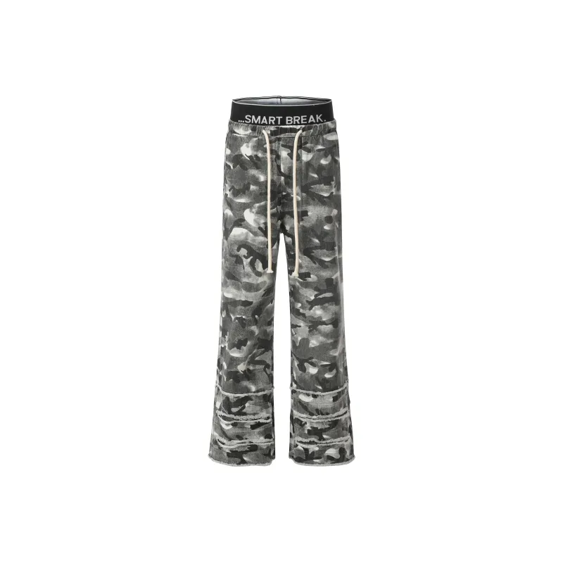 BEAR UNION Cargo Pants Unisex Camouflage-1