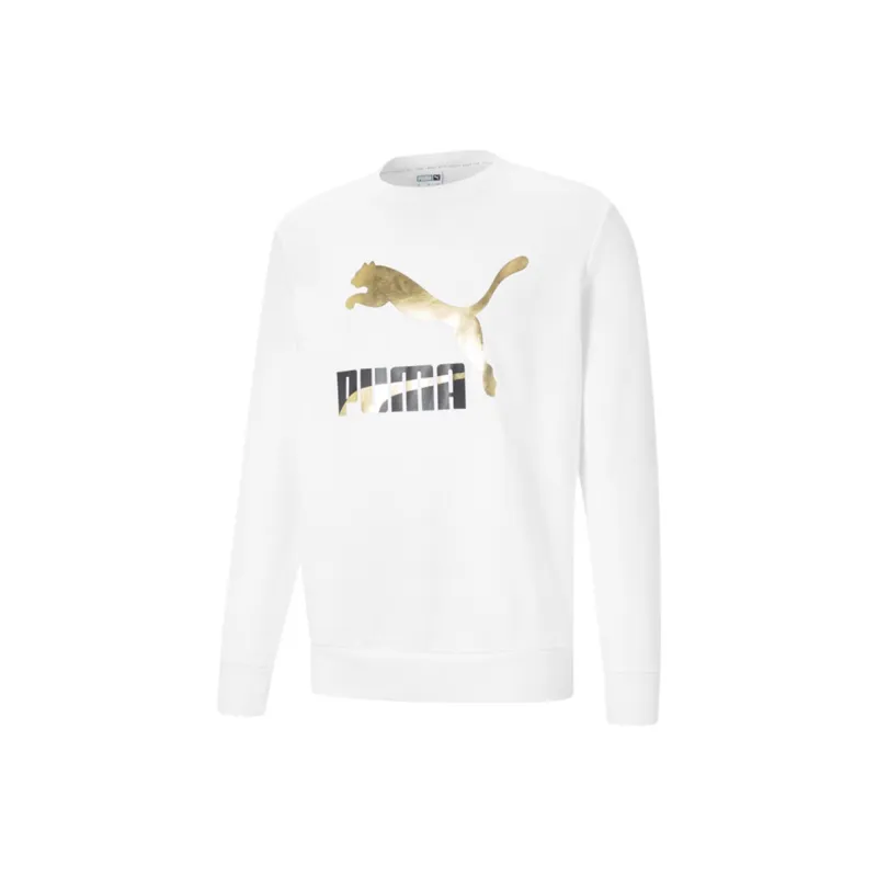 PUMA Sweatshirts Men White-0