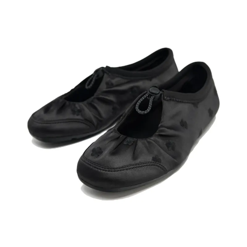 ZARA Casual Single Shoes Women's Black-2