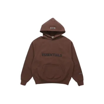 Fear Of God Essentials X Ssense Pullover Hoodie Applique Logo