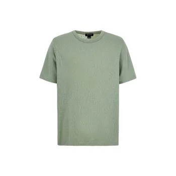 URBAN REVIVO T Shirts Men Gray Green