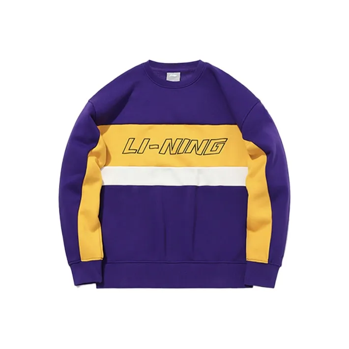 LINING Sweatshirts Unisex Lakers Purple-0