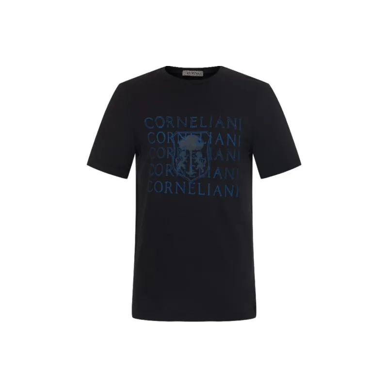Corneliani T Shirts Men Black-0