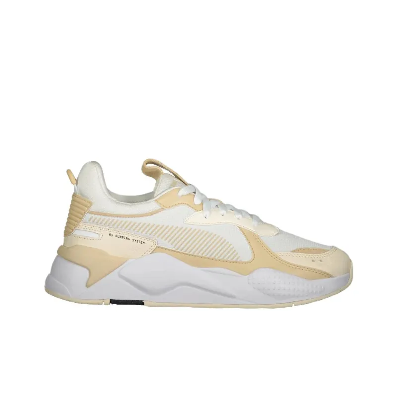 PUMA RS X Anti Slip Wear Resistant Low Top Casual Shoes Women's Beige-1