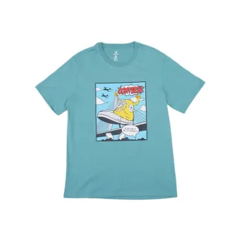 Converse Shoe Hero T-Shirt Men's Seaweed Green