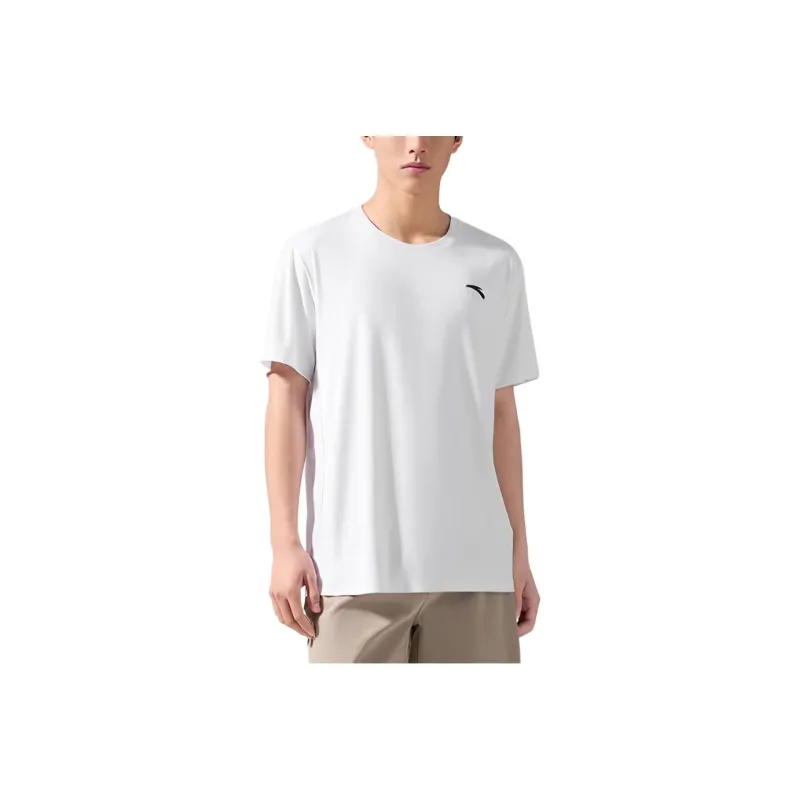 Anta Sports Life Collection Comprehensive Training Collection T Shirt Men's Pure White-0