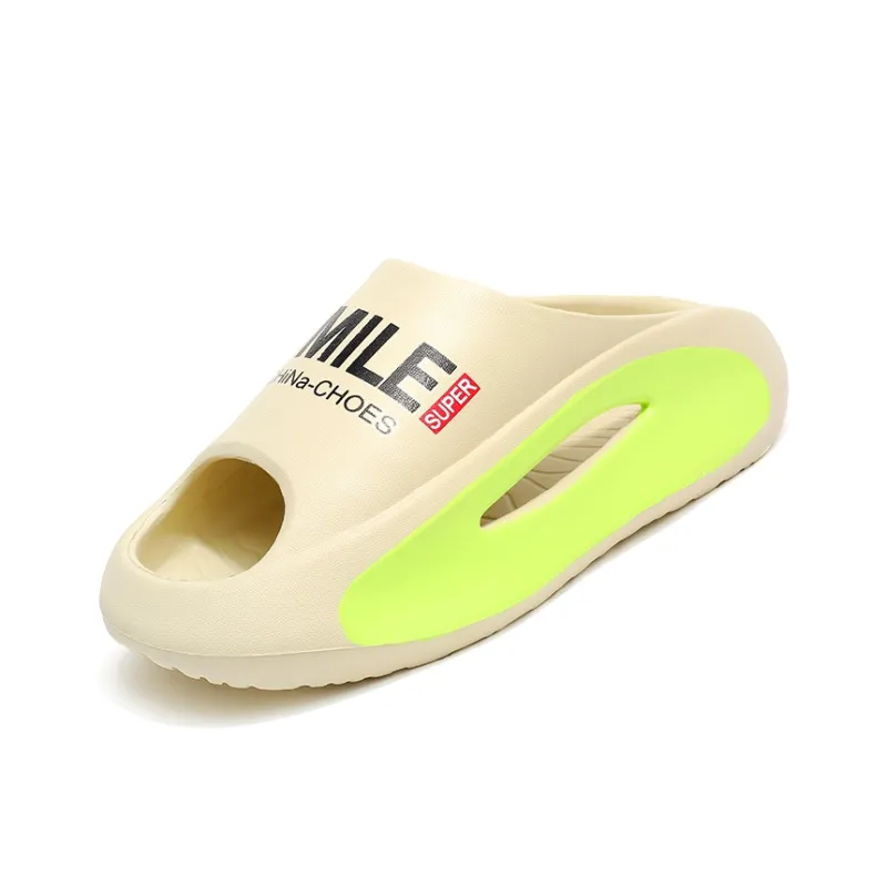 NANJIREN EVA Totem Slip Resistant Abrasion Resistant Cushioning Slide Slippers Unisex-5