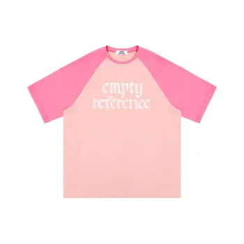 EMPTY REFERENCE T Shirt Unisex Pink