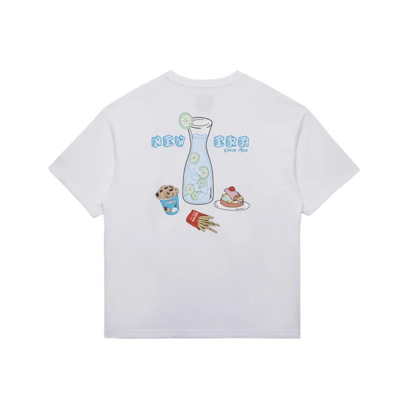 New Era T Shirts Men White-0