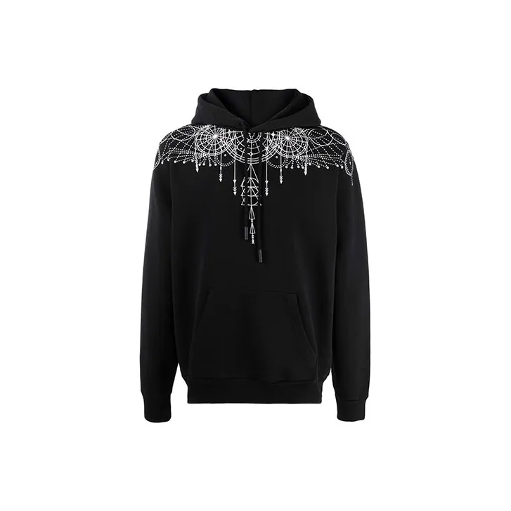 Marcelo Burlon Astral Wings Drawstring Hoodie-0