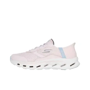 Skechers GO WALK Low Top Running Shoes Women's Light Pink
