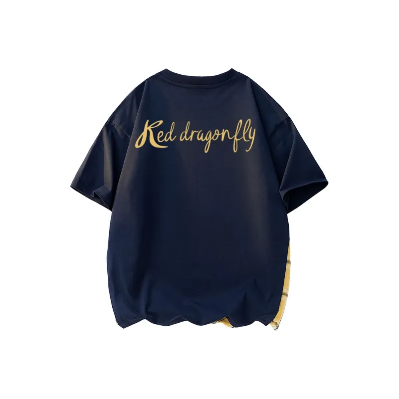 RED DRAGONFLY T Shirt Unisex Black-5