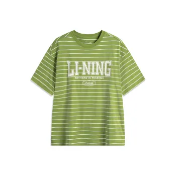 LiNing Sports Life Collection T Shirt Men's Locust Green