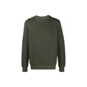BALMAIN Sweatshirts Men Green