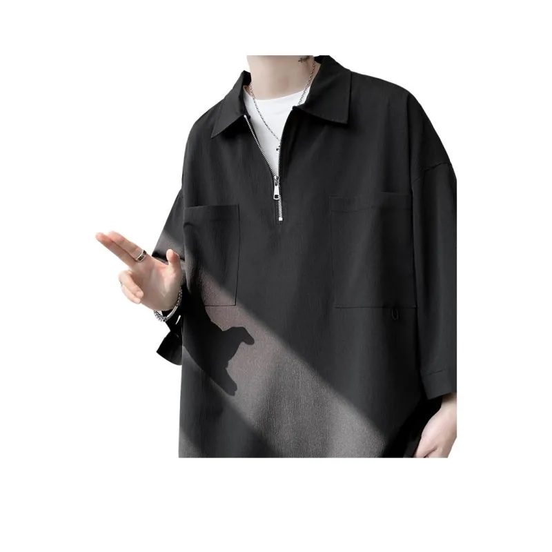 TESTUNG Minimalist Style Basic T Shirt Unisex-14