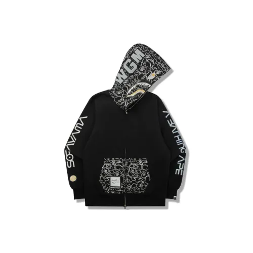 A BATHING APE X Hajime Sorayama Shark Full Zip Hoodie