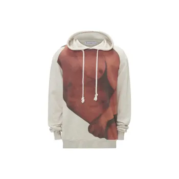JW Anderson Drawstring Long-Sleeved Hoodie