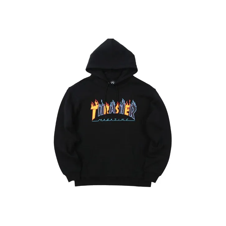Thrasher Sweatshirt Unisex Black-0
