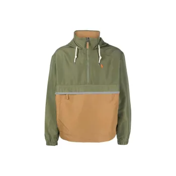 Polo Ralph Lauren Embroidered logo Half zip Hoodie