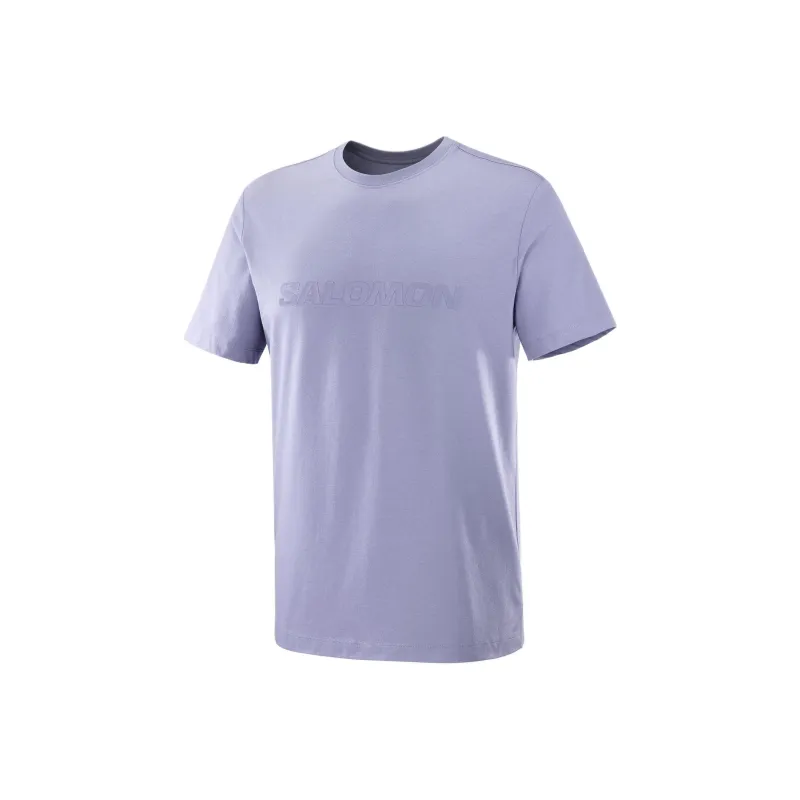 SALOMON T Shirts Men Purple-0
