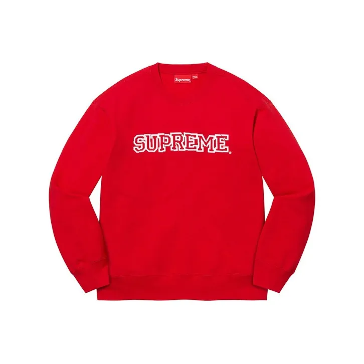 Supreme Shattered Logo Crewneck-1