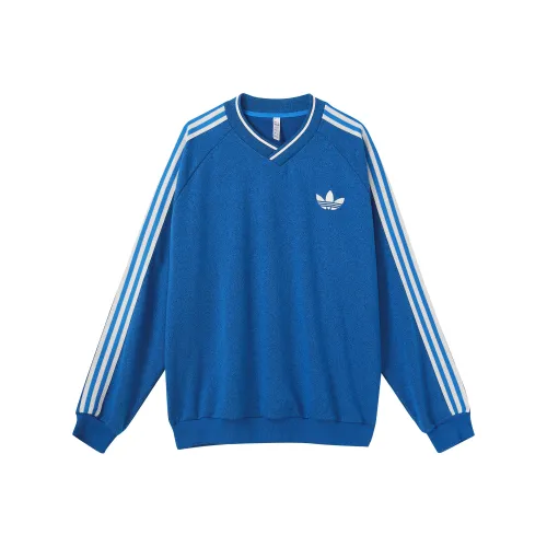 Adidas Originals SS23 Adicolor 70s Retro Series Sweatshirts Men Blue
