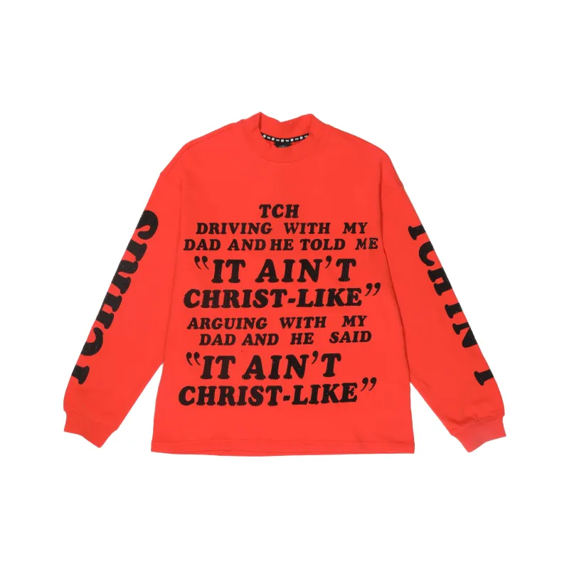 TCH Sweatshirts Unisex Orange Red-0