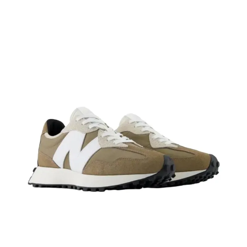 New Balance 327 Mushroom White-3
