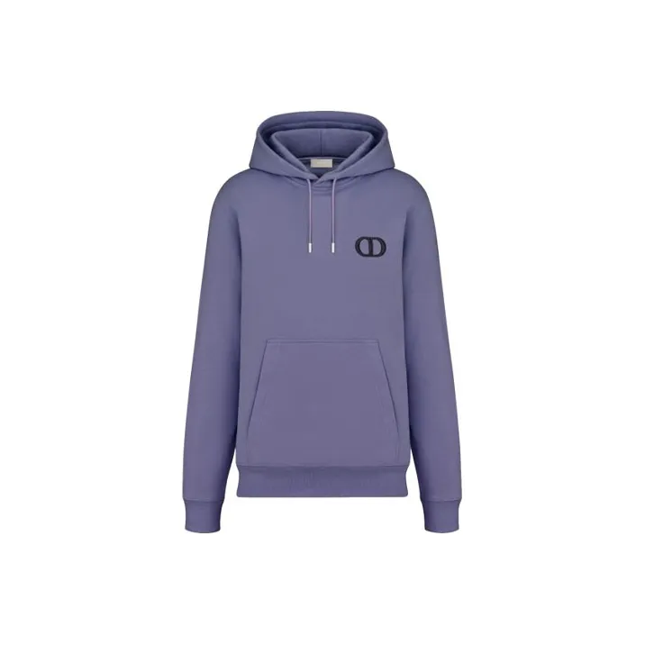 DIOR 'CD Icon' Embroidered Hoodie-0