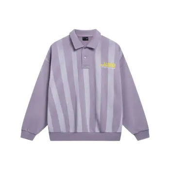 LINING Skateboard Sweatshirts Unisex Smoky Gray Mauve