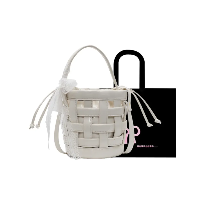 HACIN PU Bucket Bags Handbags Women's Multicolor-0