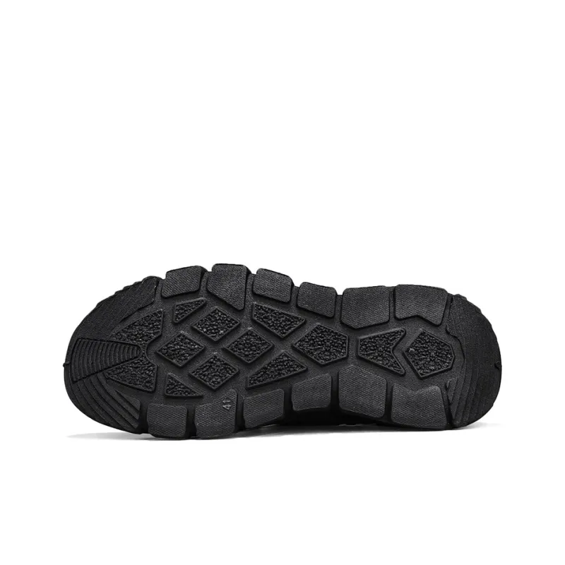 Binary Wear resistant, Lightweight, Breathable, And Non slip. Low Top Casual Shoes Men's Black-4