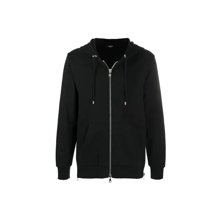 BALMAIN Sweatshirts Men Black-0